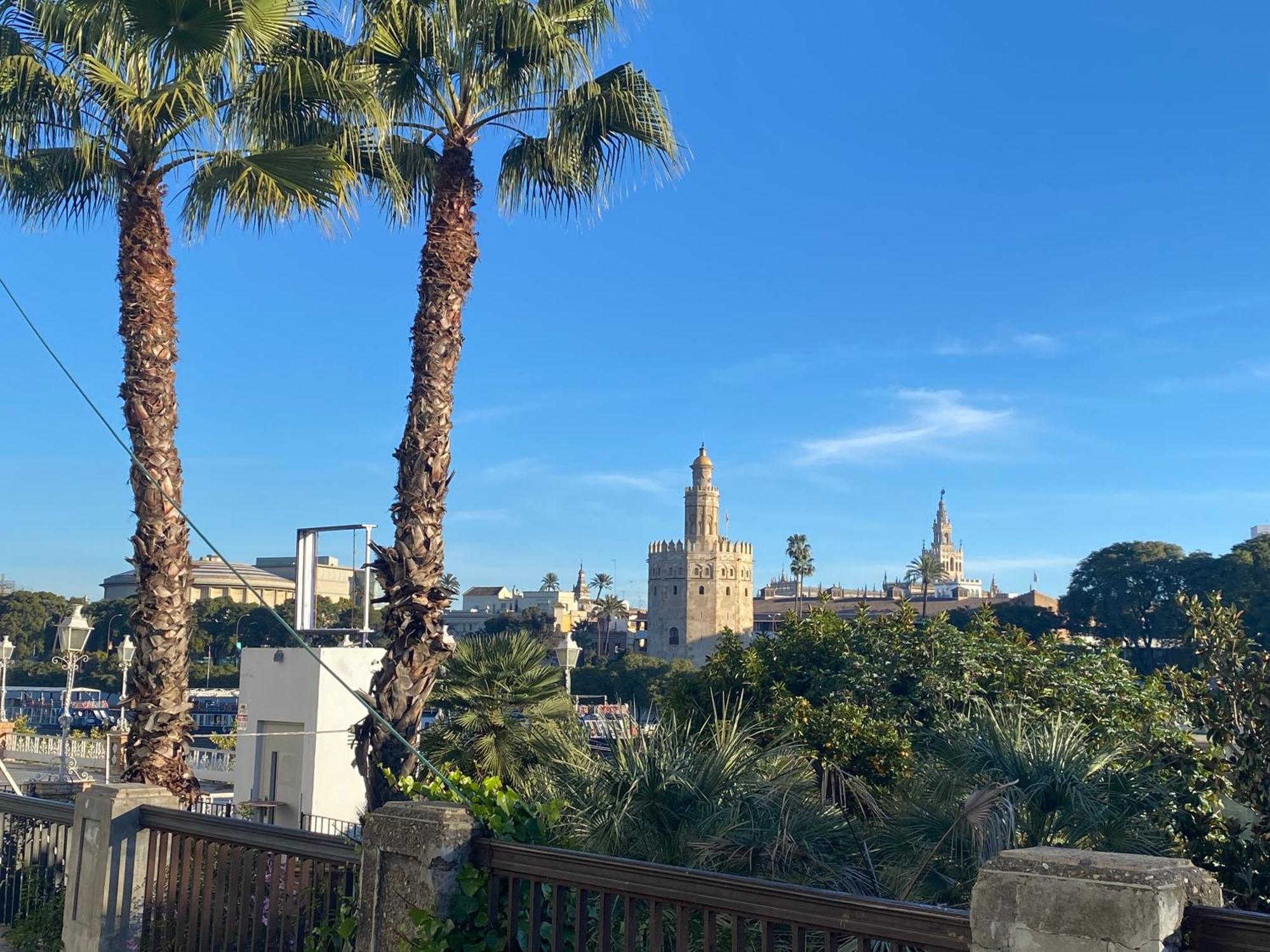 Lovely Triana Flat With Roof Terrace Seville Exterior photo